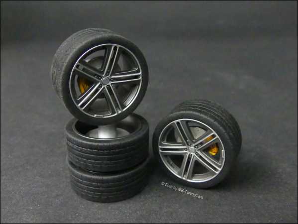 1:18 Mercedes-Benz S-Klasse Brabus Rocket 900 W222 Felgensatz